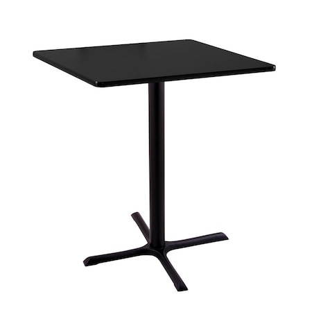 Holland Bar Stool Co 36" 211 Black Table, 36" x 36" Square Top 211-3036BW36SQ